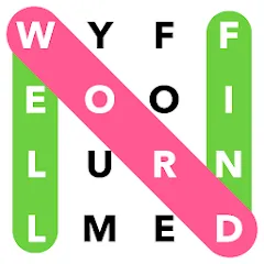 Взломанная Word Heaps Search - Word Games (Ворд Хипс Срч)  [МОД Unlimited Money] - стабильная версия apk на Андроид