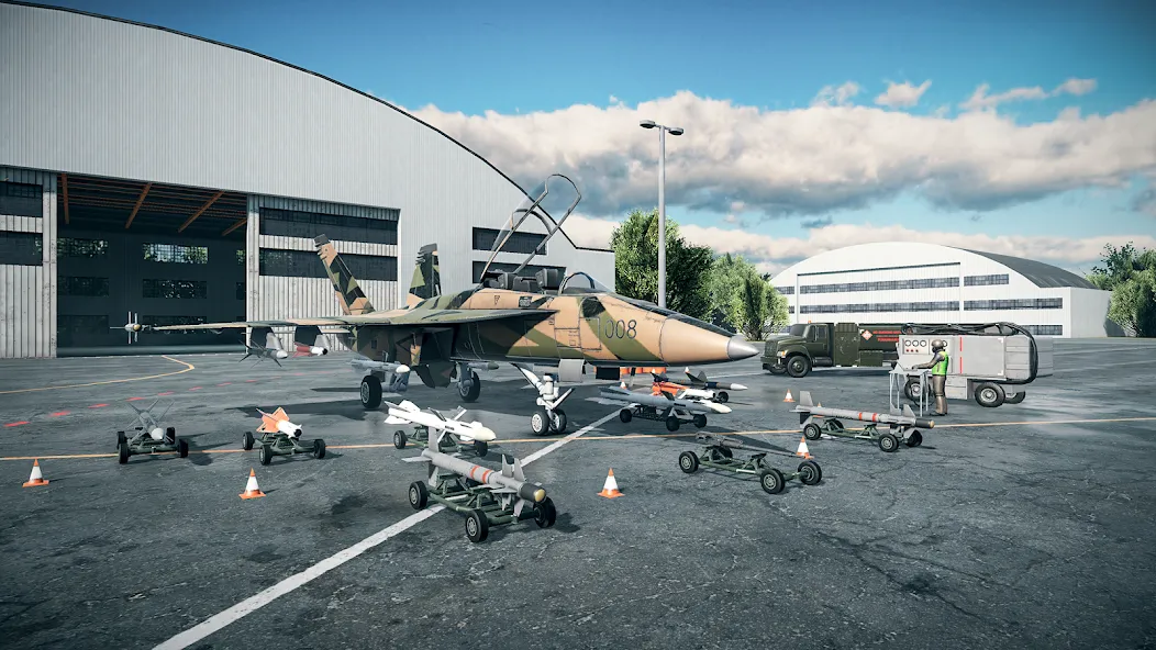 Sky Combat: War Planes Online (Скай Комбат)  [МОД Много монет] Screenshot 3