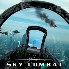 Скачать взломанную Sky Combat: War Planes Online (Скай Комбат)  [МОД Много монет] - стабильная версия apk на Андроид