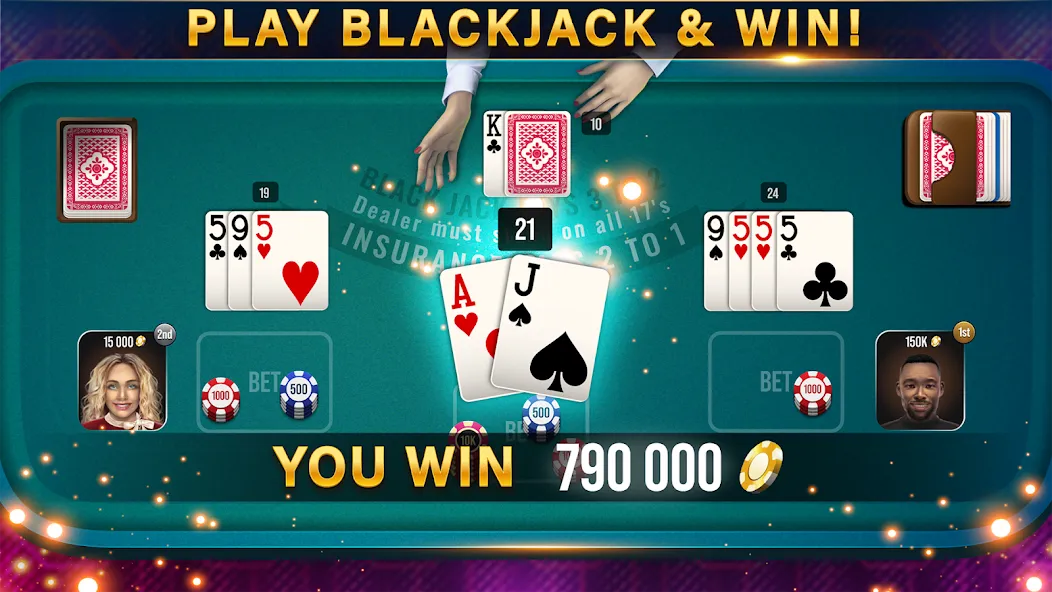 Casino All Star: Poker & Slots (Казино Олл Стар)  [МОД Много денег] Screenshot 5