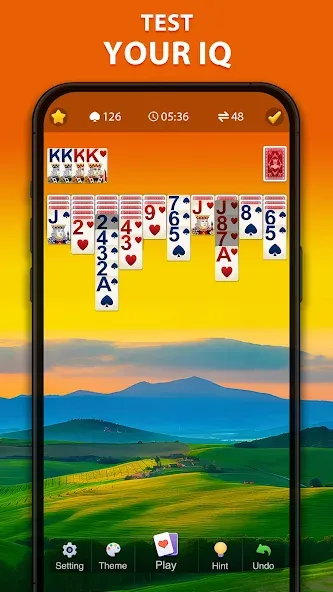 Spider Solitaire Classic  [МОД Много денег] Screenshot 4