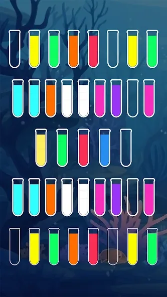 SortPuz™: Water Sort Puzzle (СортПаз)  [МОД Все открыто] Screenshot 5