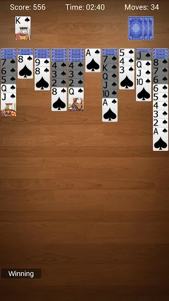 Spider Solitaire - Card Games  [МОД Много денег] Screenshot 5