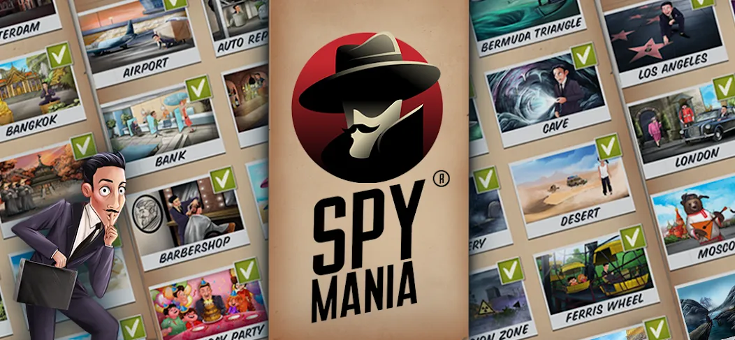 Spy game: play with friends  [МОД Меню] Screenshot 5