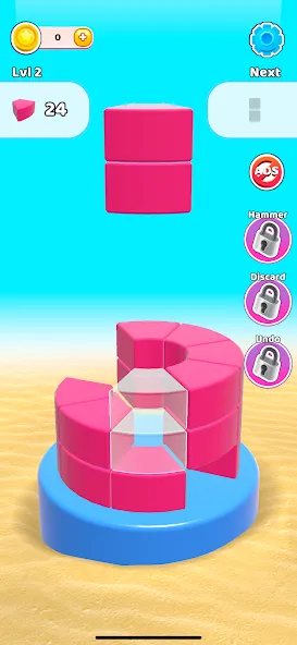 Color Wall 3D: Brain Puzzle (Цветная стена 3D)  [МОД Много монет] Screenshot 1