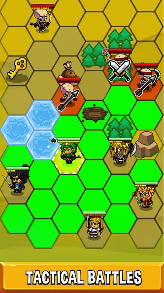 Five Heroes: The King's War (Файв Хироес)  [МОД Unlimited Money] Screenshot 5