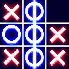 Взломанная Tic Tac Toe 2 Player: XOXO  [МОД Много монет] - последняя версия apk на Андроид