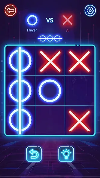 OX Game - XOXO · Tic Tac Toe  [МОД Много денег] Screenshot 1