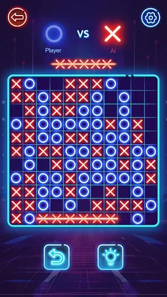 OX Game - XOXO · Tic Tac Toe  [МОД Много денег] Screenshot 4