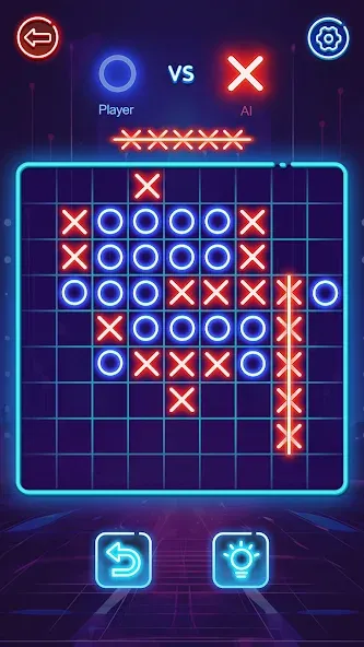 OX Game - XOXO · Tic Tac Toe  [МОД Много денег] Screenshot 5