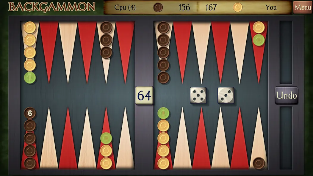 Backgammon (Бэкгаммон)  [МОД Бесконечные деньги] Screenshot 2