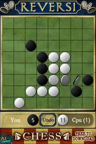 Reversi (Реверси)  [МОД Много монет] Screenshot 1