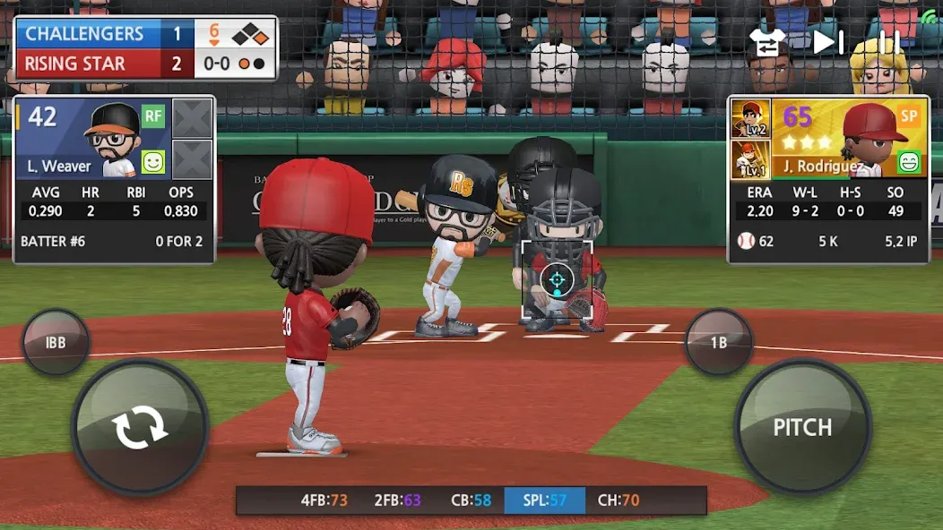 BASEBALL 9 (БЕЙСБОЛ 9)  [МОД Menu] Screenshot 2