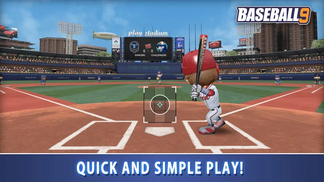 BASEBALL 9 (БЕЙСБОЛ 9)  [МОД Menu] Screenshot 3