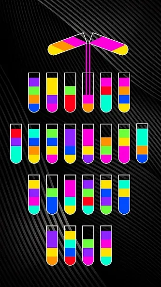 SortPuz 3D: Water Color Sort (СортПаз 3Д)  [МОД Меню] Screenshot 2