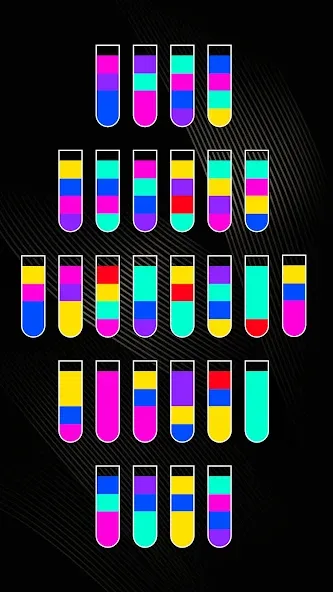 SortPuz 3D: Water Color Sort (СортПаз 3Д)  [МОД Меню] Screenshot 5
