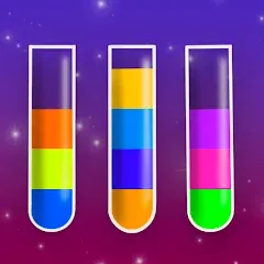Скачать взлом Water Sort Puzzle Color Game  [МОД Много денег] - стабильная версия apk на Андроид