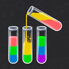 Скачать взлом Water Sort Puzzle - Sort Color  [МОД Unlimited Money] - последняя версия apk на Андроид
