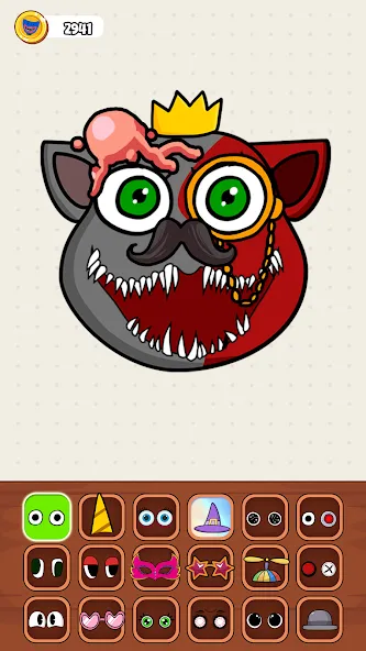 Monster Makeover: Fun Custom (Монстр Мейковер)  [МОД Много денег] Screenshot 1