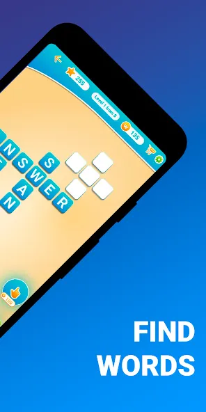 Words from word: Crosswords  [МОД Бесконечные монеты] Screenshot 2