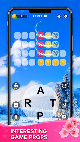 Word Connect - Train Brain (Ворд Коннект)  [МОД Mega Pack] Screenshot 3